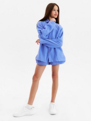 Рубашка из муслина для девочек KAFTAN.