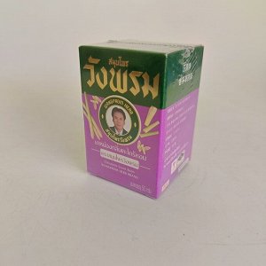 WANG PROM фиолетовый Balm 50 g., фиолетовый тайский бальзам
