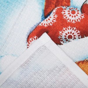 Кухонное полотенце «Доляна. С Новым годом», 35x60 см,100% хлопок 160 г/м²