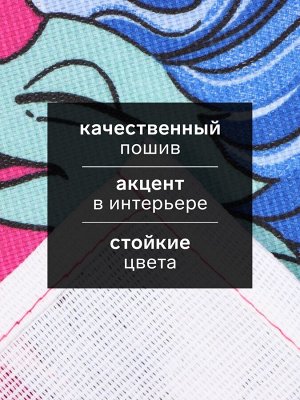 Кухонное полотенце «Доляна», 28x46 см, 100% хлопок, рогожка 164 г/м²