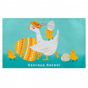 Кухонное полотенце пасхальное «Доляна. Светлой пасхи», 35x60 см, 100% хлопок, 160 г/м²