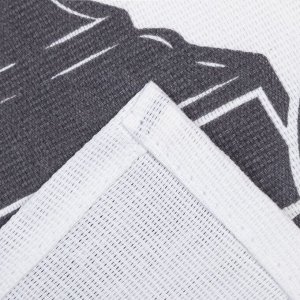 Кухонное полотенце «Доляна. Лучший муж», 35x60 см, 100% хлопок, 160 г/м²
