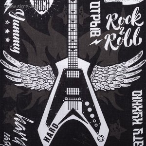 Кухонное полотенце «Доляна» Let's rock, 35x60 см