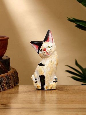 Сувенир «Котёнок», 12x5x2.5 см, дерево