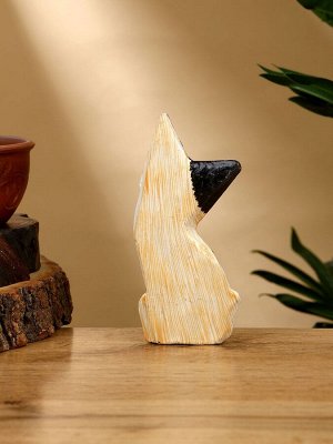 Сувенир «Котёнок», 12x5x2.5 см, дерево