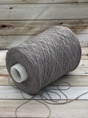 Пряжа для вязания 100 гр,Cotone 100%  хлопок мерсеризованный (без блеска) 450м/100г  Стальной серый