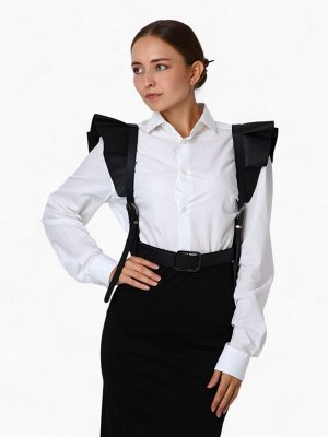 Портупея женская, цвет чёрный