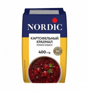 Крахмал картофельный NORDIC без глютена, 400гр