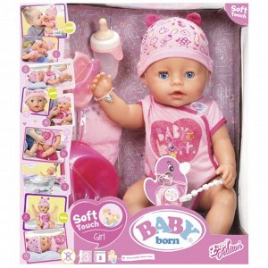 Кукла интерактивная BABY born, 43 см