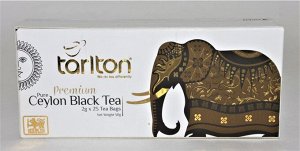 Чай ТАРЛТОН черный Золотой Цейлон (Слон) 25пак