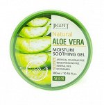 JIGOTT NATURAL ALOE VERA MOISTURE SOOTHING GEL 300ml Увлажняющий гель с Алое 300мл