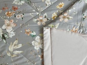 Комплект с ЛЕТНИМ одеялом из фланели-тенсел 160х220 см, 2222-OSPS