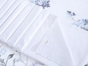 Комплект постельного белья Евро, египетский хлопок Premium с вышивкой 2258-6
