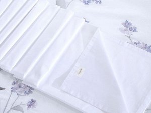 Комплект постельного белья Евро, египетский хлопок Premium с вышивкой 2260-6