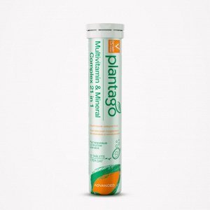 Мультивитамины Plantago Multivitamin and Mineral Complex 21 in 1 - 20 шип.таб.