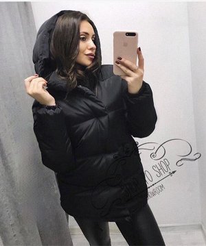 Куртка Женская 10001 "Однотонная №1" Черная