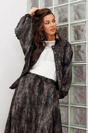 Костюм BUTER 3120 черный мрамор