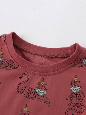 Платье для девочки с длинным рукавом MALWEEE