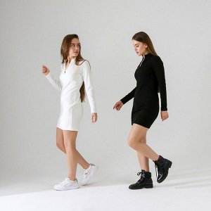 Платье с молнией SL, чёрный