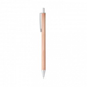 MUJI Wooden Hexagonal Ballpoint Pen - масляная шариковая ручка 0.5 мм, натуральное дерево