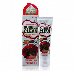 Зубная паста Mukunghwa Dubble Clean кремовая с экстрактом красного грейпфрута 110г Корея