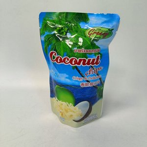 Чипсы  GREENY COCONUTEEN 40 г Coconut chips (Кокосовые)
