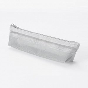 MUJI Nylon Mesh Pen Case with Gusset – пенал из нейлоновой сетки с расширением