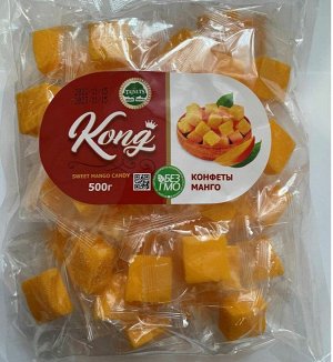 Манго кубики, Упаковка 500гр
