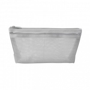 MUJI Nylon Mesh Pen Case with Gusset – пенал из нейлоновой сетки с расширением
