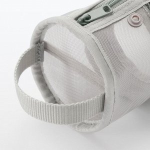 MUJI Nylon Mesh Pen Case Vertical & Horizontal – пенал из нейлоновой сетки, вертикальный и горизонтальный формат