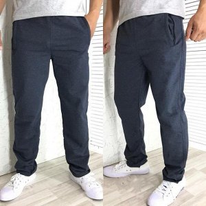 Мужские спортивные штаны 3003 "Однотонные Прямые 2 " Джинса