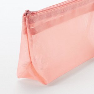 MUJI Nylon Mesh Pen Case with Gusset – пенал из нейлоновой сетки с расширением
