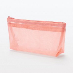 MUJI Nylon Mesh Pen Case with Gusset – пенал из нейлоновой сетки с расширением