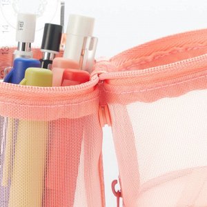 MUJI Nylon Mesh Pen Case Vertical & Horizontal – пенал из нейлоновой сетки, вертикальный и горизонтальный формат