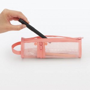 MUJI Nylon Mesh Pen Case Vertical & Horizontal – пенал из нейлоновой сетки, вертикальный и горизонтальный формат