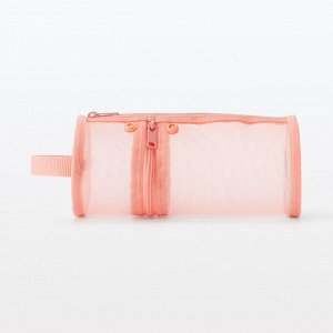 MUJI Nylon Mesh Pen Case Vertical & Horizontal – пенал из нейлоновой сетки, вертикальный и горизонтальный формат