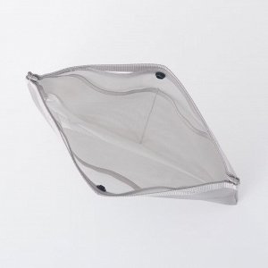 MUJI Nylon Mesh Bag-in-Bag – органайзер из нейлоновой сетки для сумки, размер A5 (серый)