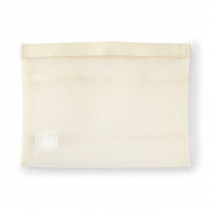 MUJI Nylon Mesh Bag-in-Bag – органайзер из нейлоновой сетки для сумки, размер A5 (серый)