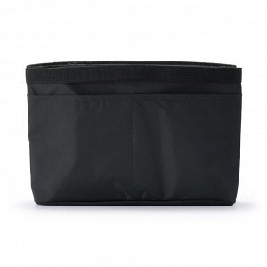 MUJI Nylon Bag-in-Bag – органайзер из нейлона для сумки, чёрный
