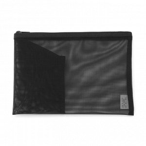 MUJI Nylon Mesh Case with Pocket – органайзер из нейлоновой сетки с карманом, для B6