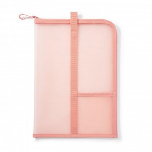 MUJI Nylon Mesh Vertical Document Case with Divider – вертикальный органайзер из нейлоновой сетки с разделителем для документов формата A4