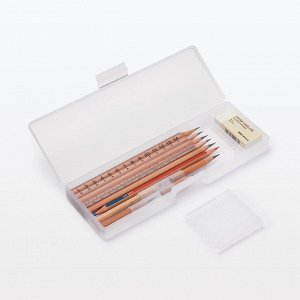 MUJI Acrylic Clear Ruler 15cm – прозрачная линейка из акрила, 15 см