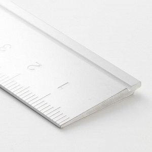 MUJI Aluminum Ruler 15cm – алюминиевая линейка, 15 см