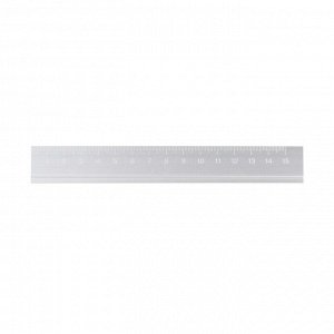 MUJI Aluminum Ruler 15cm – алюминиевая линейка, 15 см