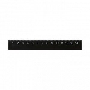 MUJI Double-Sided Ruler 15cm – двусторонняя линейка, 15 см
