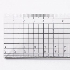 MUJI PET Cutting Ruler with Non-Slip – линейка для резки с нескользящими элементами, 30 см