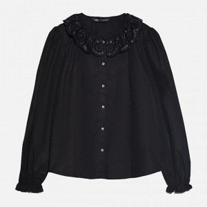 Черная блузка от zara