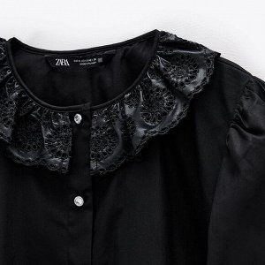 Черная блузка от zara