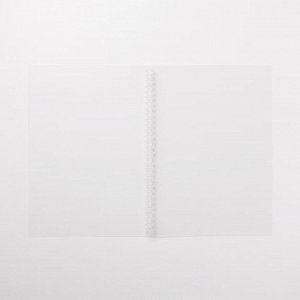 MUJI Refill Notebook Polypropylene Cover  – тетрадь-рефилл A4 с обложкой из полипропилена, 30 отверстий