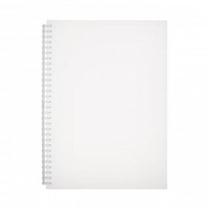 MUJI Refill Notebook Polypropylene Cover  – тетрадь-рефилл A4 с обложкой из полипропилена, 30 отверстий